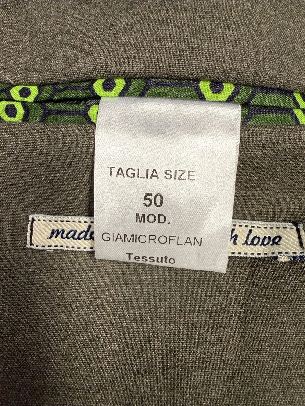 FeFe Napoli Men's Olive Sport Coat with Notch Lapel